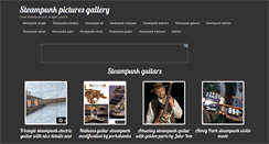 Desktop Screenshot of guitars.steampunk-pics.com