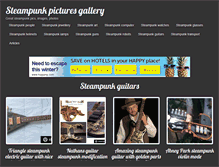 Tablet Screenshot of guitars.steampunk-pics.com